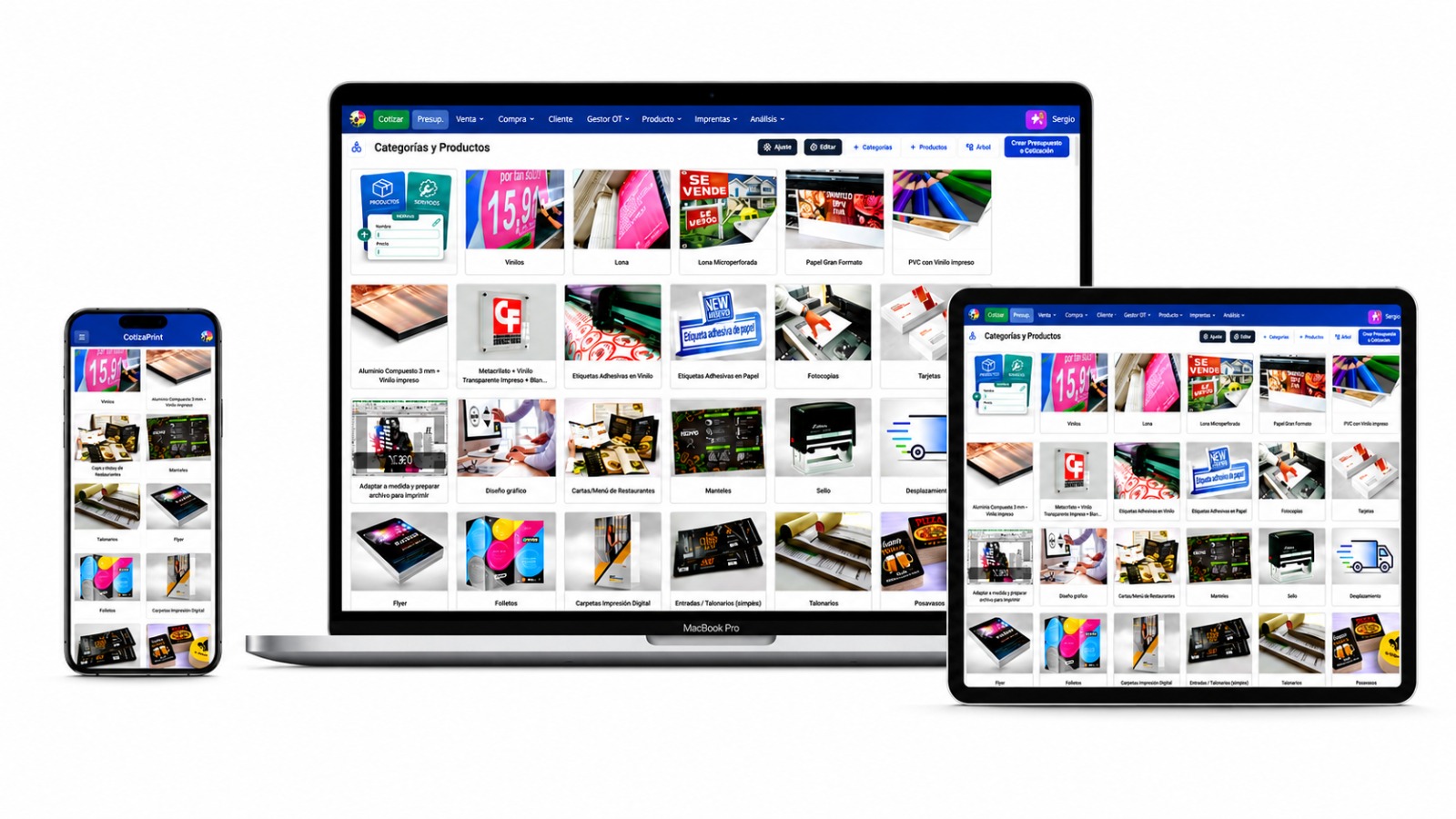 Software para imprentas — CotizaPrint